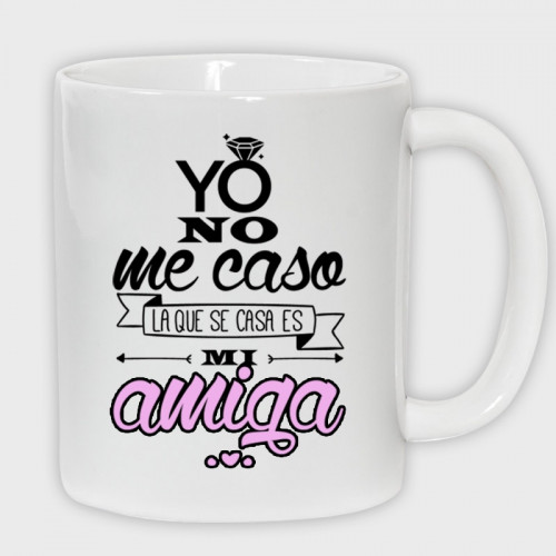 Taza despedida de soltero: yo no me caso