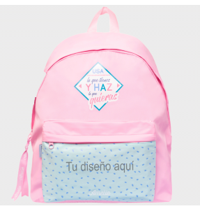 Mochila Amelie pastel Collection personalizada