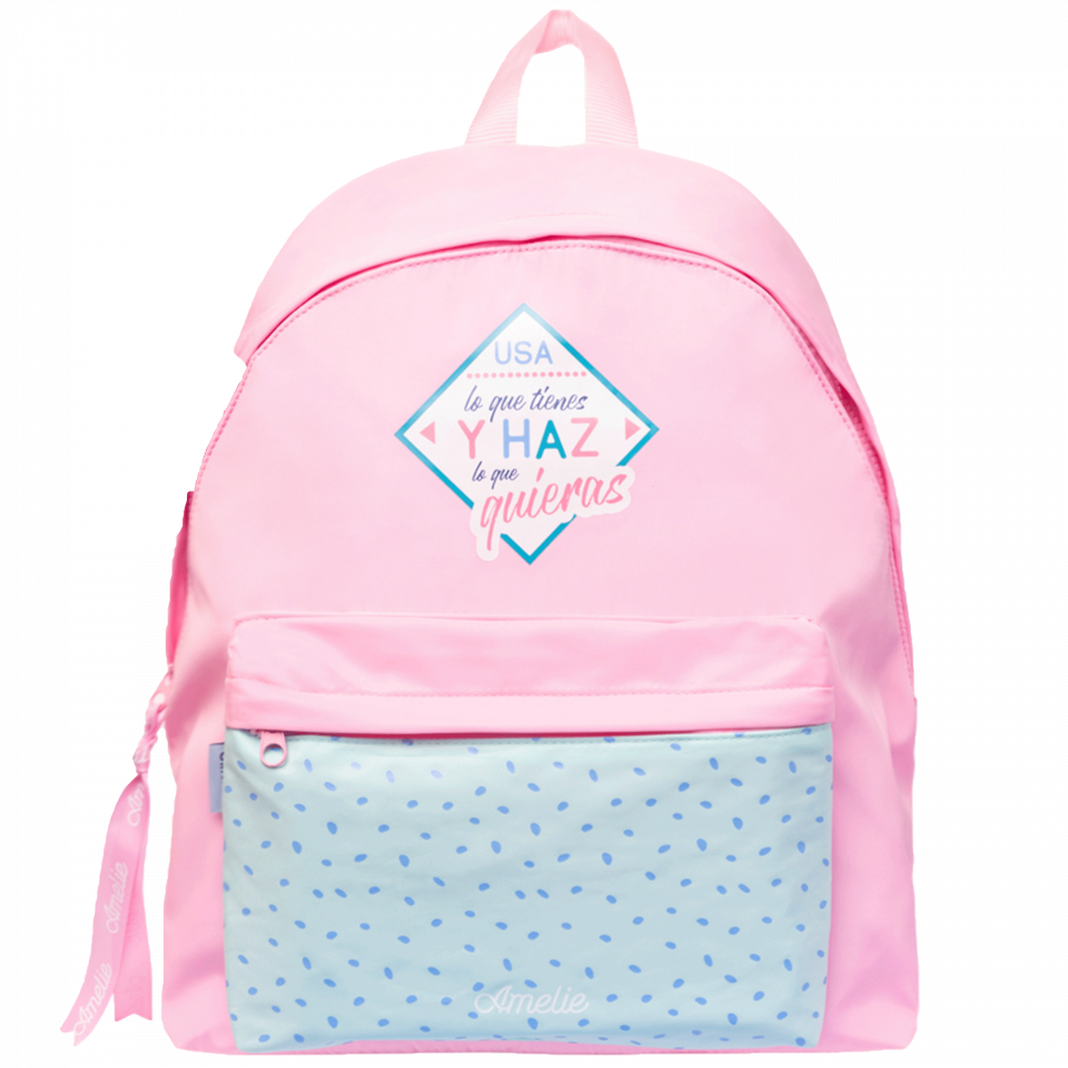 Mochila Amelie pastel Collection personalizada