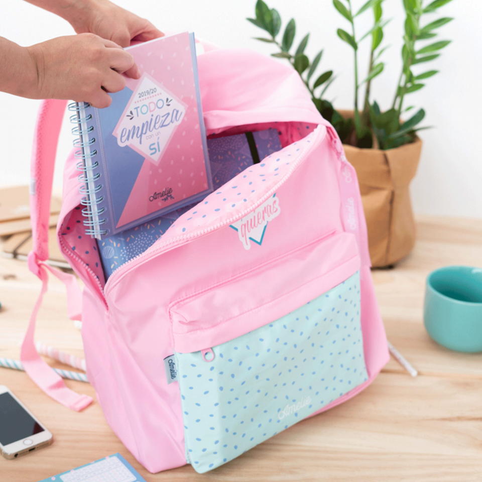 Mochila Amelie pastel Collection personalizada