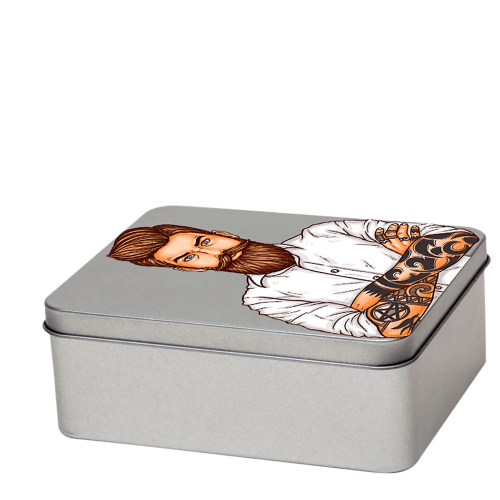 travesura píldora Desnudarse Caja metálica rectangular personalizada, comprar online