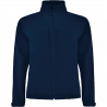 Chaqueta adulto softshell de tres capas personalizada con texto