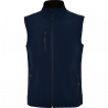 Chaleco softshell hombre Quebec personalizado con texto