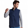 Chaleco softshell hombre Quebec personalizado con texto