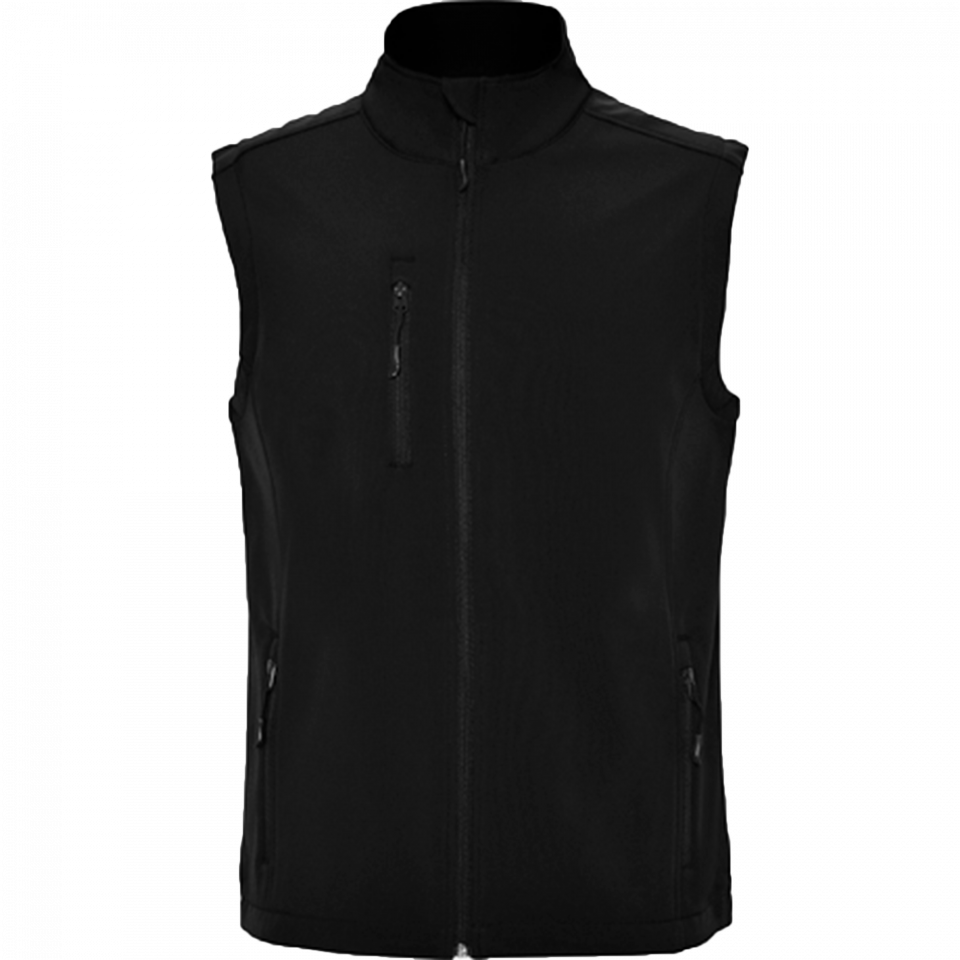 Chaleco softshell hombre Quebec personalizado con texto