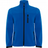 Chaqueta hombre softshell de dos capas personalizada con texto