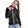 Chaqueta mujer softshell de dos capas personalizada con texto