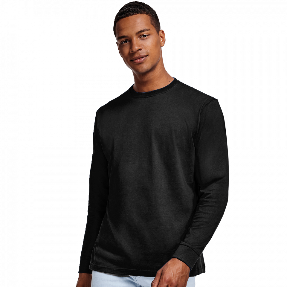 Camiseta manga larga personalizada con texto