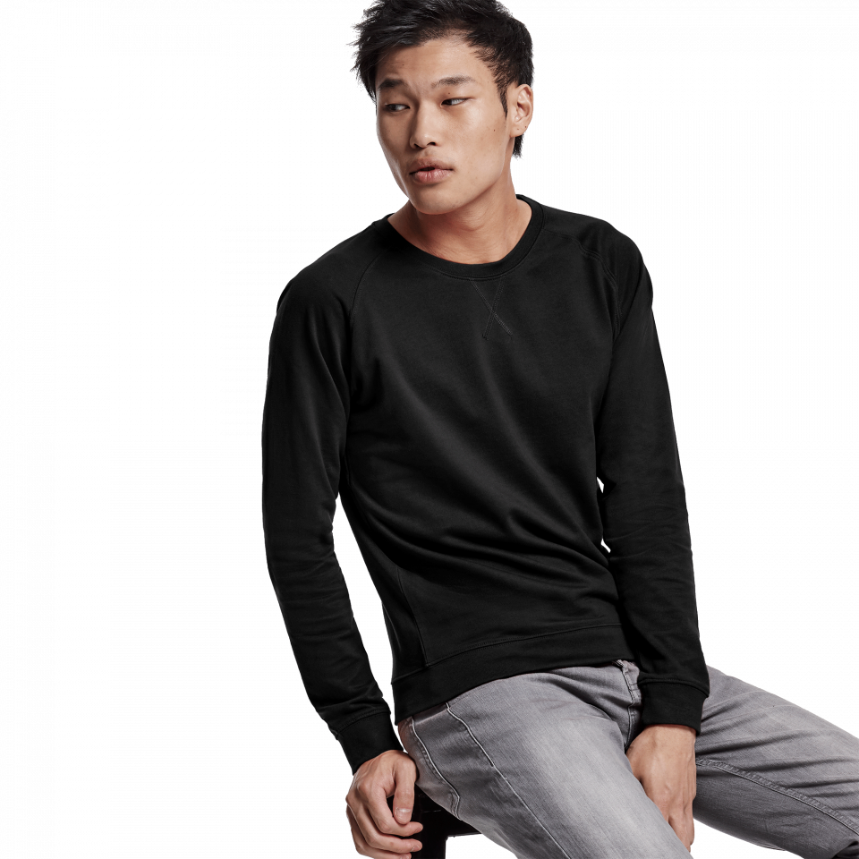 Sudadera hombre no perchada personalizada