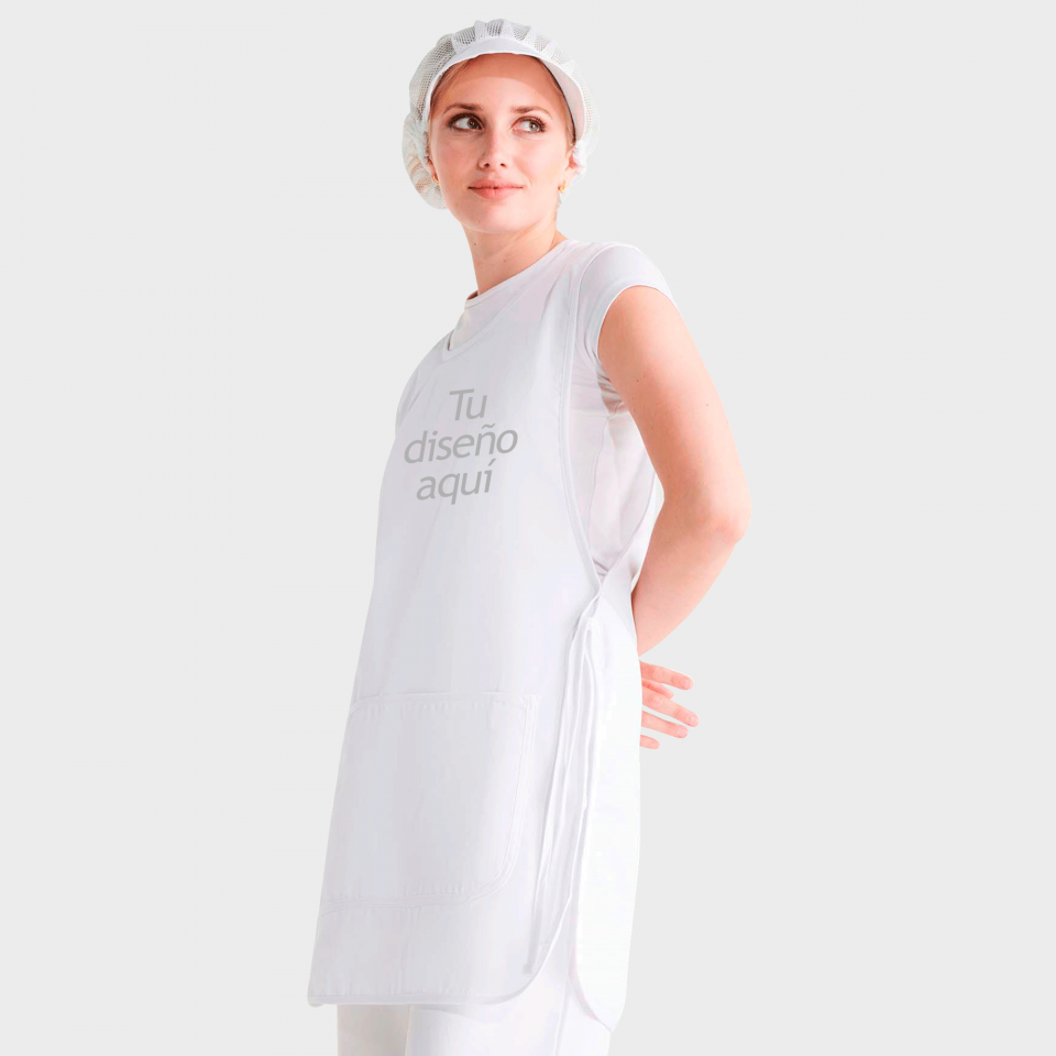 Bata delantal personalizada