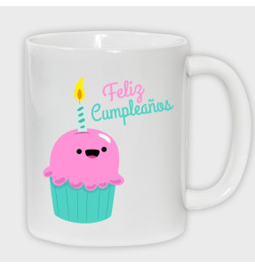 Taza Cumpleaños: feliz cumple