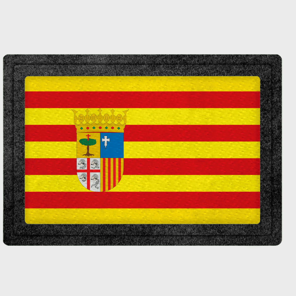 Parche bandera Aragón
