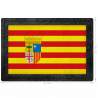 Parche bandera Aragón