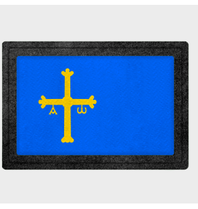 Parche bandera Principado de Asturias