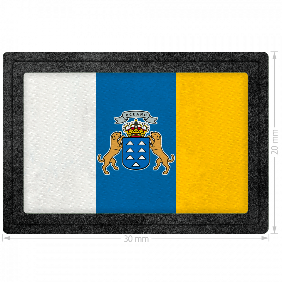 Parche bandera Canarias