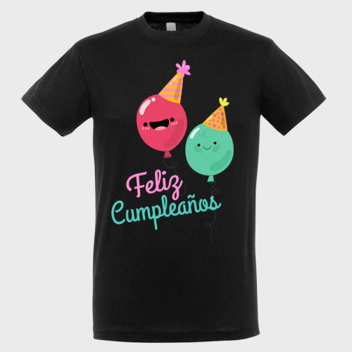 Camiseta cumpleaños: feliz cumple