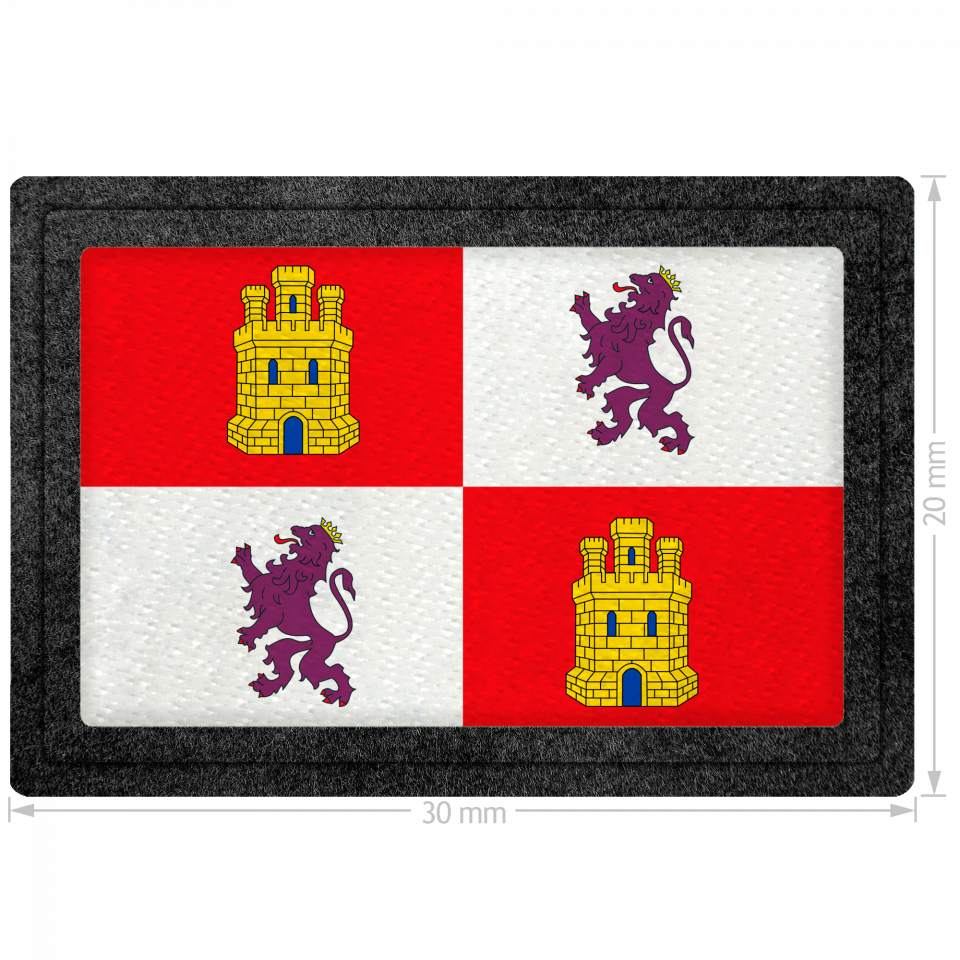 Parche bandera Castilla y León