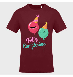Camiseta cumpleaños: feliz cumple