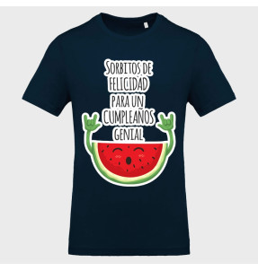 Camiseta cumpleaños: sorbitos de felicidad