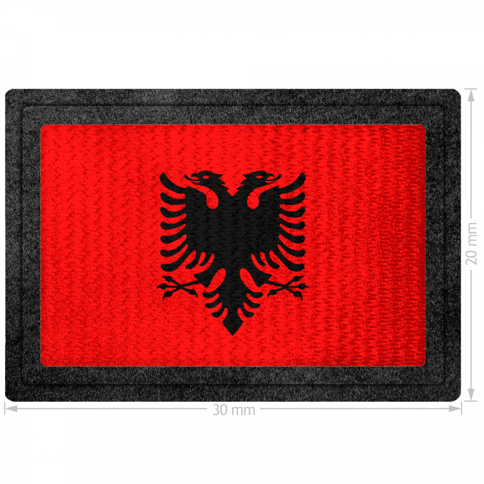 Parche bandera Albania