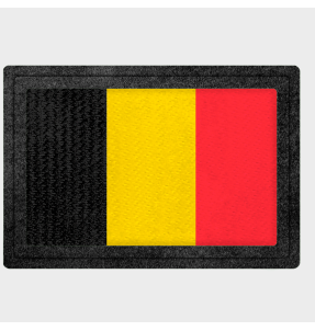 Parche bandera Bélgica