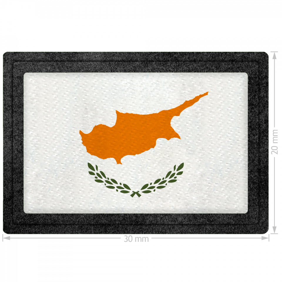 Parche bandera Chipre