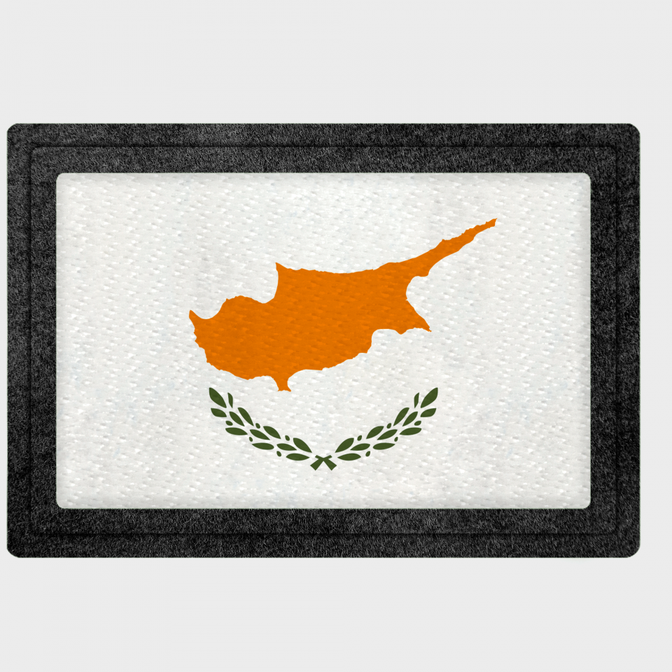 Parche bandera Chipre