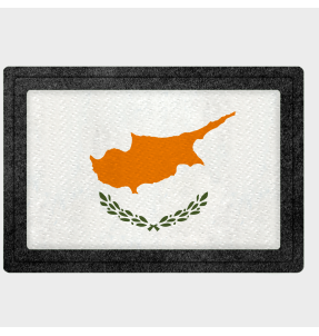 Parche bandera Chipre