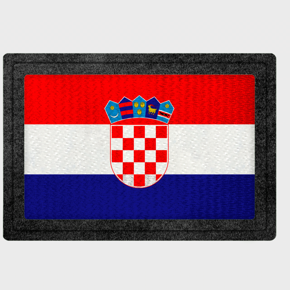 Parche bandera Croacia