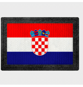 Parche bandera Croacia