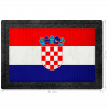 Parche bandera Croacia