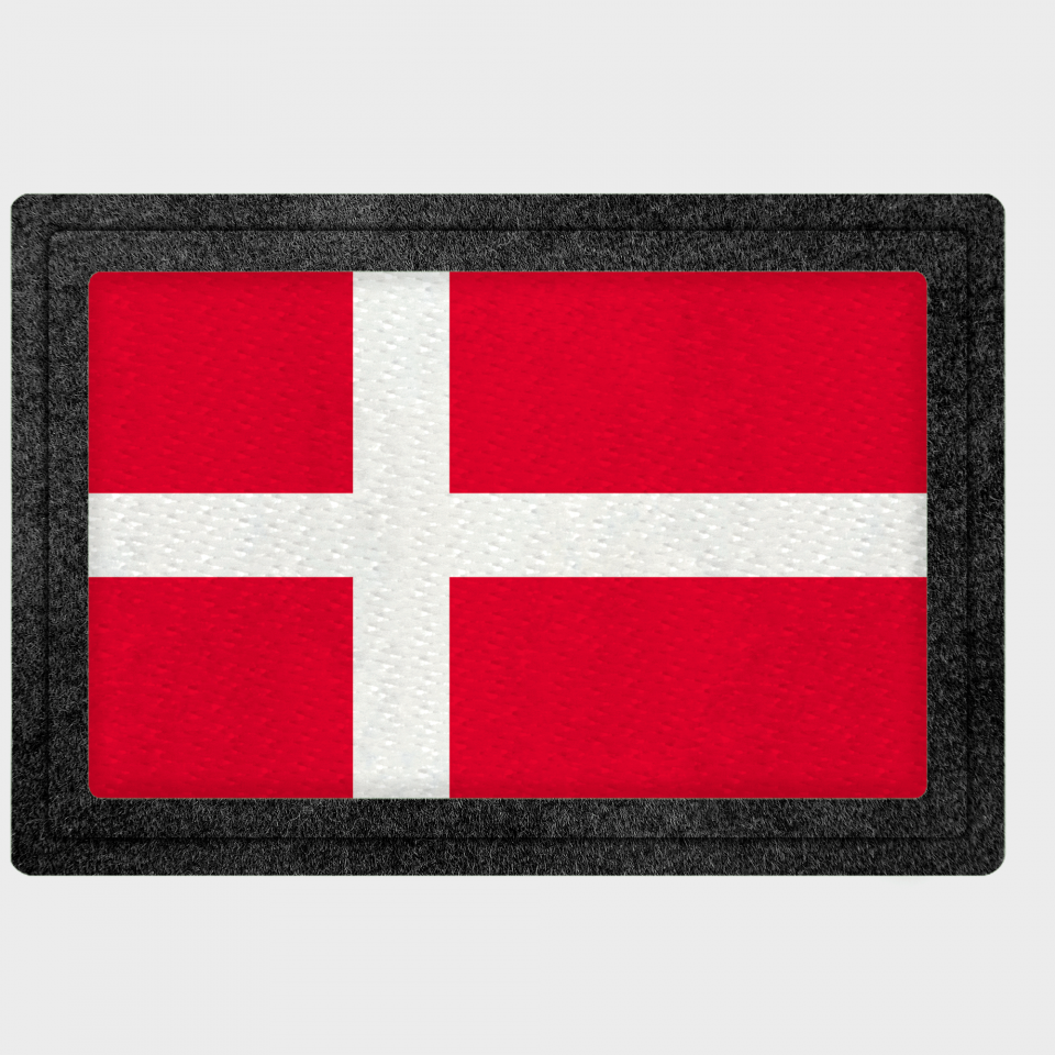 Parche bandera Dinamarca