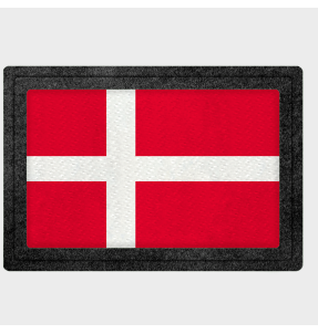 Parche bandera Dinamarca
