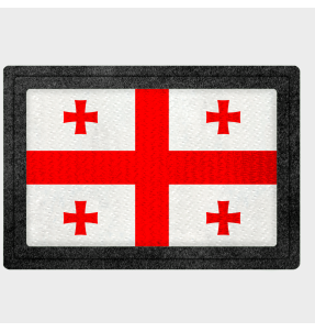 Parche bandera Georgia