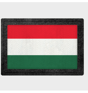Parche bandera Hungría