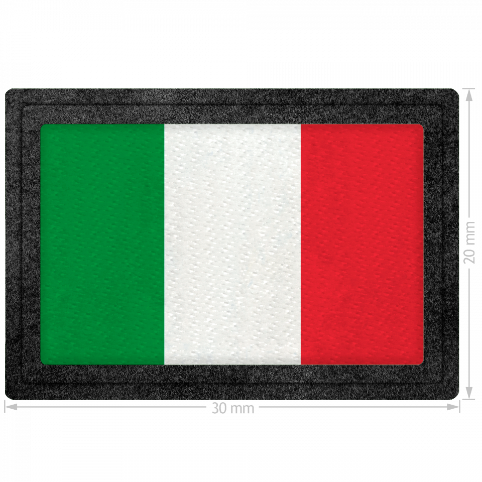 Parche bandera Italia