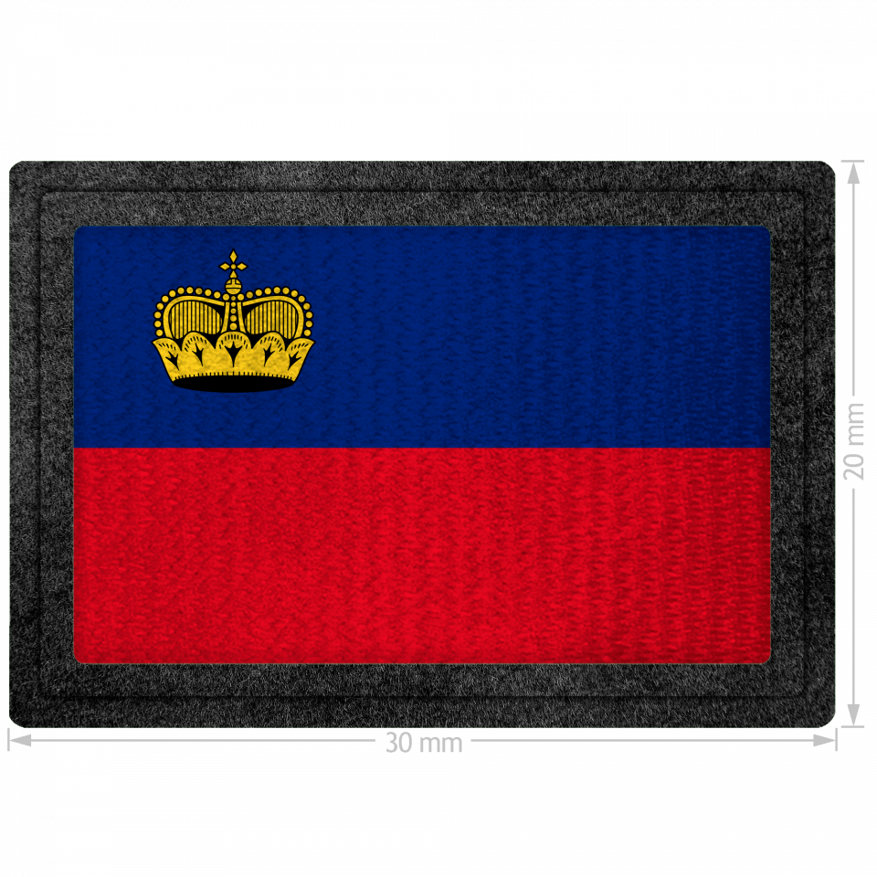 Parche bandera Liechtenstein