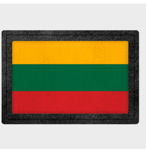 Parche bandera Lituania