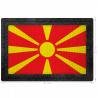 Parche bandera Macedonia del Norte