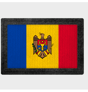 Parche bandera Moldavia
