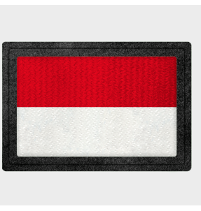 Parche bandera Monaco