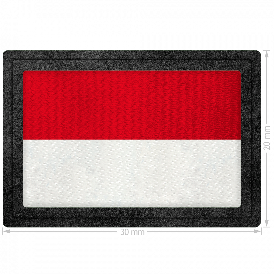 Parche bandera Monaco