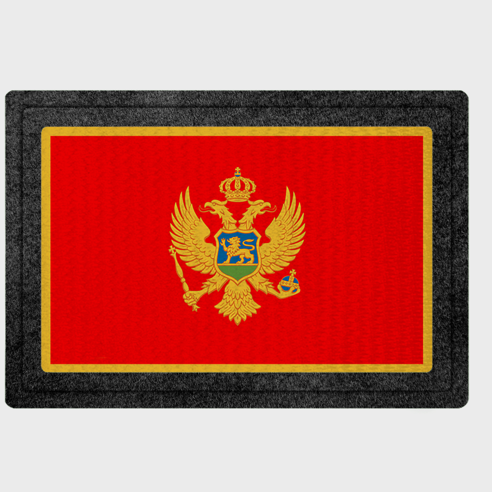 Parche bandera Montenegro