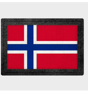Parche bandera Noruega