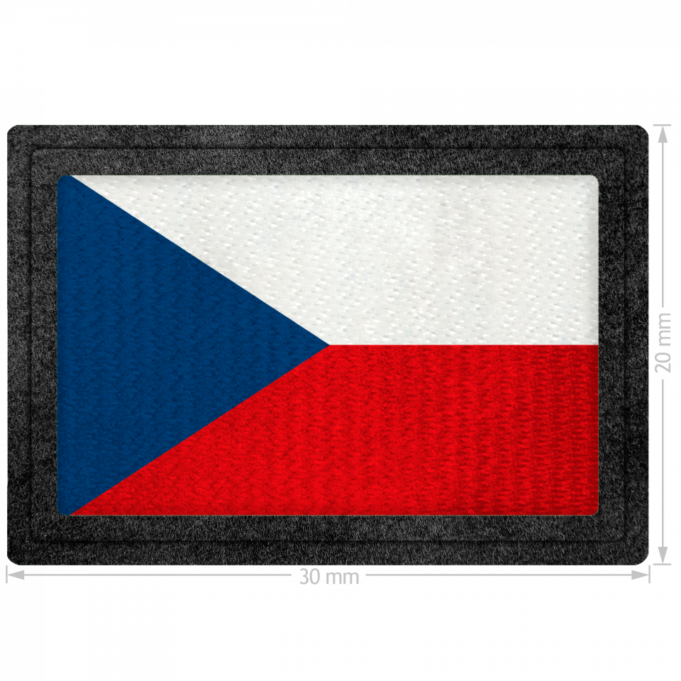 Parche bandera República Checa