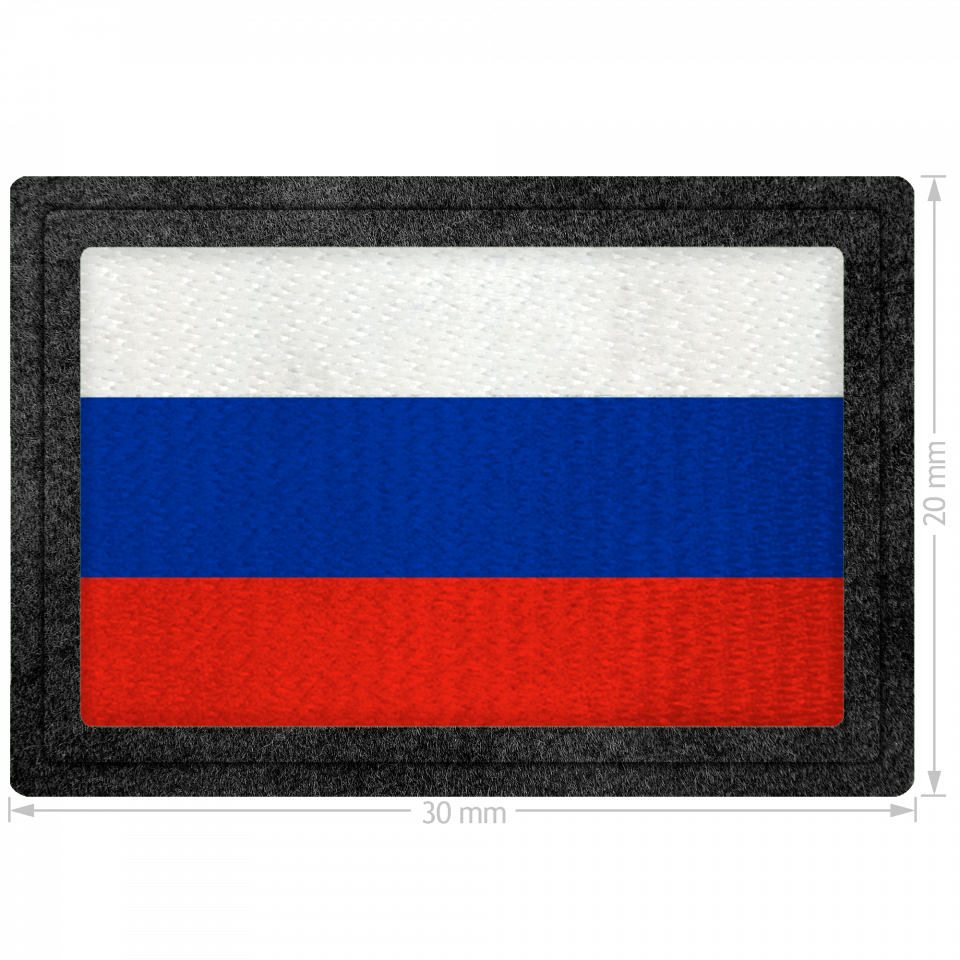 Parche bandera Rusia