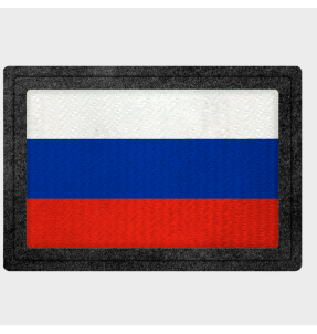 Parche bandera Rusia