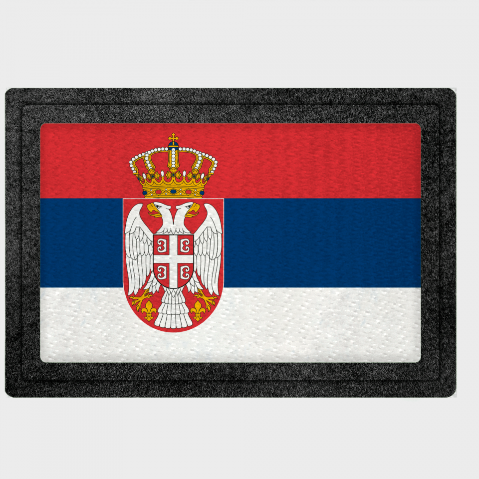 Parche bandera Serbia
