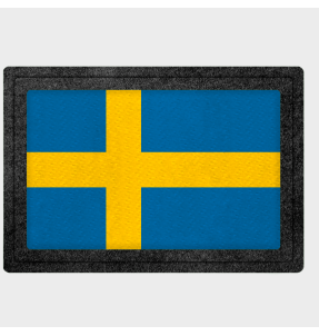 Parche bandera Suecia