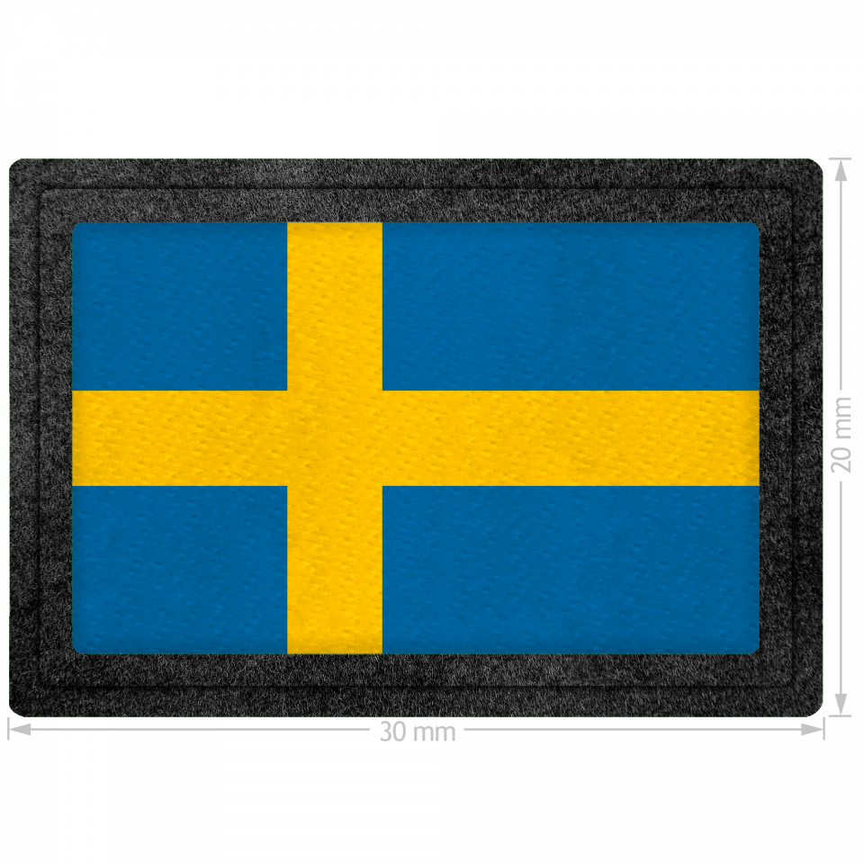 Parche bandera Suecia